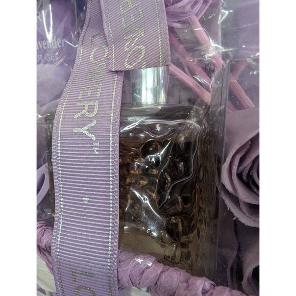 NEW 7 PC Lovery Honey Lavendar Bath Set - Picture 8 of 9
